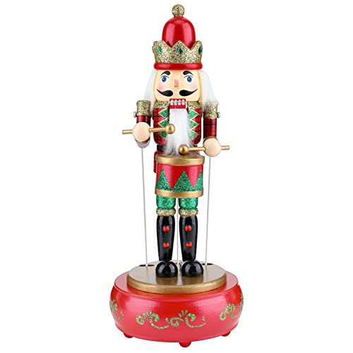 Auniq Nussknacker Spieluhr, 38CM Bewegliche Spieluhr Handgefertigter...