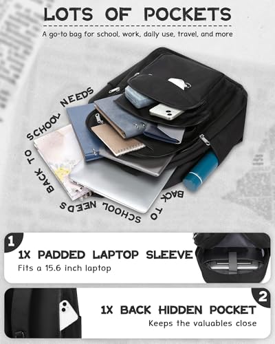 FOKDUVB Backpack for Middle School