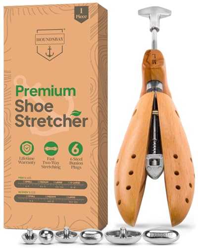 HOUNDSBAY Bulldog Wooden Shoe Stretcher