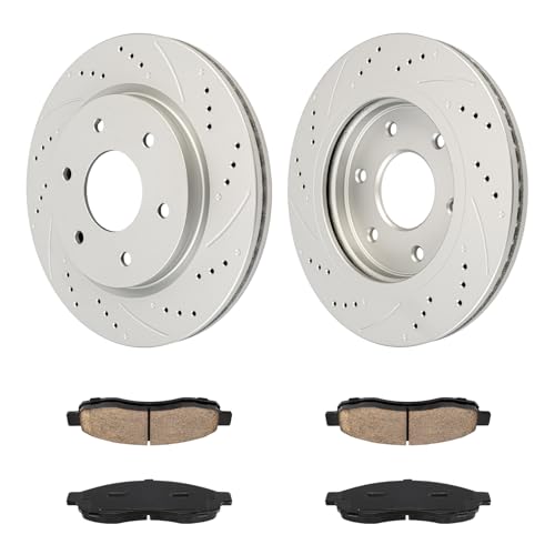 Image of KAX Front Brake Kit Fits for Nissan TITAN 2005-2007, Armada 2005-2006