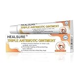 Crema cicatrizante de heridas-20g, Hypoallergenic, Vegan, Adecuado para abrasiones, cortes y quemaduras