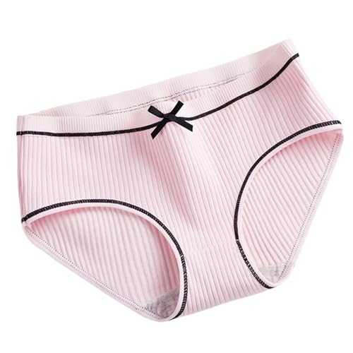 Comfortable Cotton Briefs for Women Stretch High Waisted Hipster Panties Breathable Ladies Cheeky Underwear