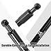 X AUTOHAUX Car Tailgate Lift Support Rear Gate Gas Struts Spring Black Set for Ford F-150 2015-2020