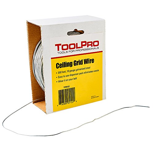 ToolPro 18 Gauge Ceiling Grid Wire - 300 Foot Roll
