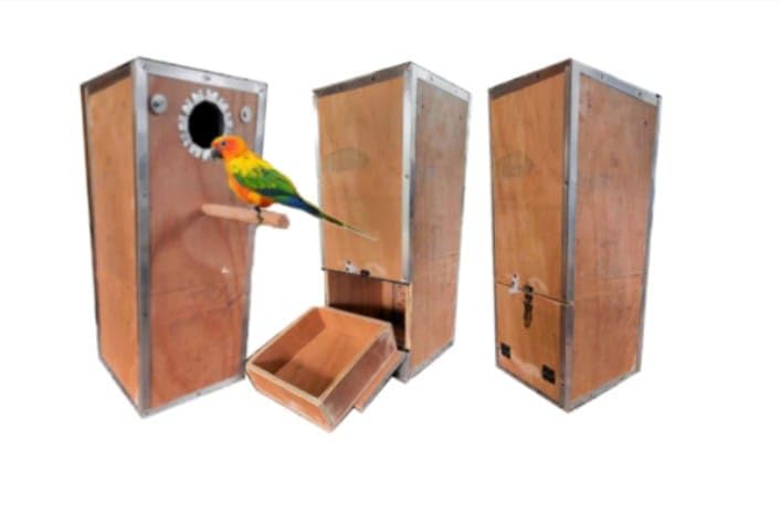 Conure Bird Breeding Box(Plywood) (B0CGQ6XPM2) Amazon Price History, Amazon Price Tracker