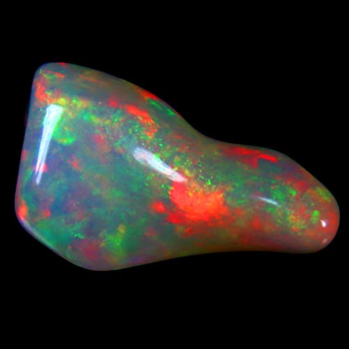 Opale éthiopienne authentique non traitée de 5.46 ct contre les contrefaçons