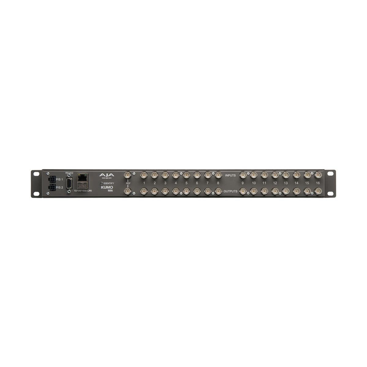 Amazon.co.jp: Aja KUMO 1616-12G コンパクト 16x16 12G-SDI ルーター