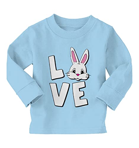 Love Easter Bunny Head - Egg Hunt Infant/Toddler Cotton Jersey T-Shirt