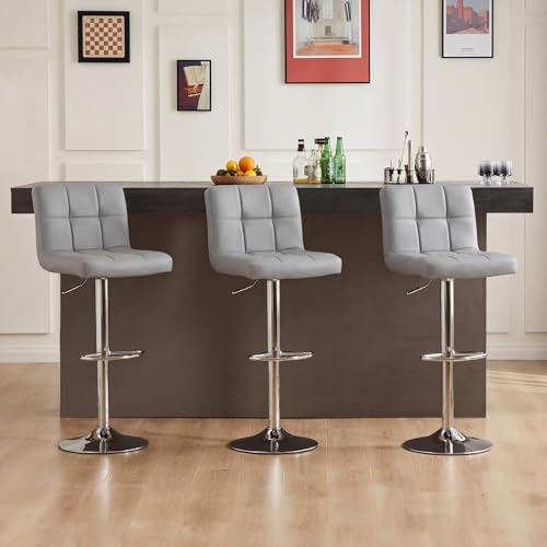 Image of OLIXIS Bar Stools Set of 2, 24 inch Counter Height Bar Chairs for Kitchen