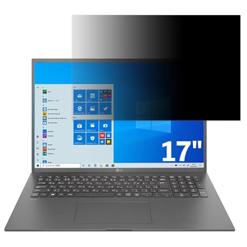 LG gram 17Z90P-KA78J 17インチ 16:10 対応 覗き見防止 フィルター プライバシーフィルター パソコンPC モニター 液晶保護フィルム ブルーライトカット 反射防止 パソコン セキュリティーのぞき見防止 両面使用可能 反射防止 着