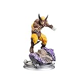 Kotobukiya Marvel Comics Wolverine (Brown Costume Version) Danger Room Sessions Fine Art Statue