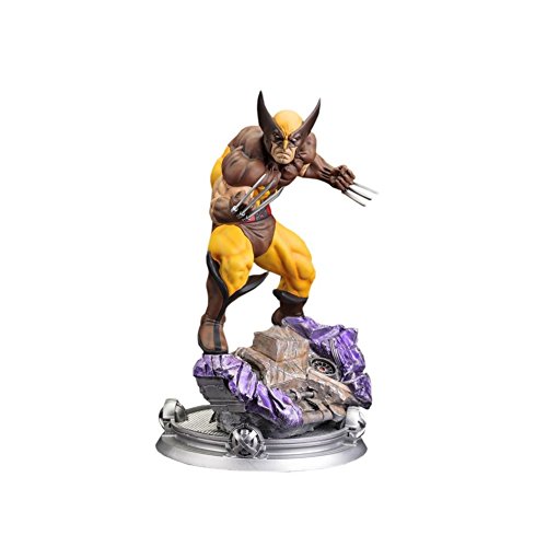 Kotobukiya Marvel Comics Wolverine (Brown Costume Version) Danger Room Sessions Fine Art Statue