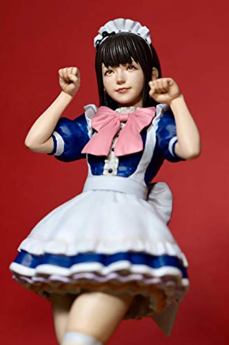 Figura de resina escala 1:12 Modern Girl sin base miniatura 2