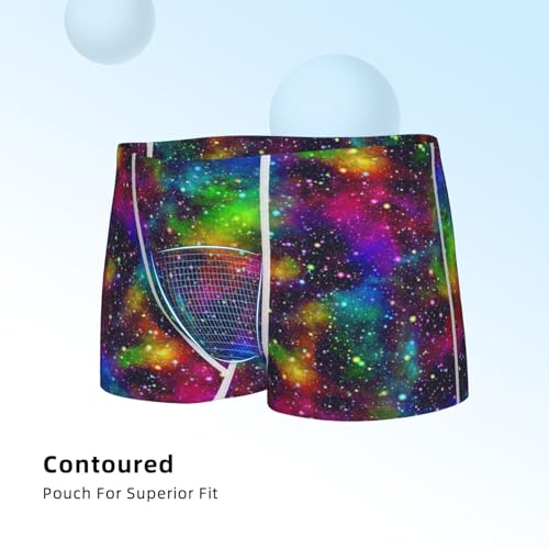 Boys' Cotton Boxer Brief Soft Underwear-Bright Universe4