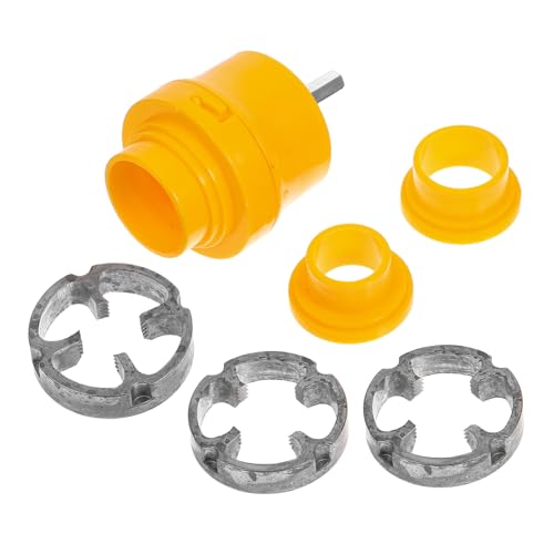 ARTIBETTER 7 Piezas De Herramienta Para Hacer Roscas De Pvc Para Taladro Eléctrico Kit De Roscado De Tuberías Para Reparaciones De Plomería Y Roscado De Tuberías De Agua