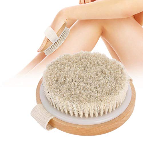 Dry Skin Body Brush Hair Body Skin Cleansing Shower Massage Brush Remove Dead Skin and Toxins,Exfoliates, Stimulates Blood Circulation