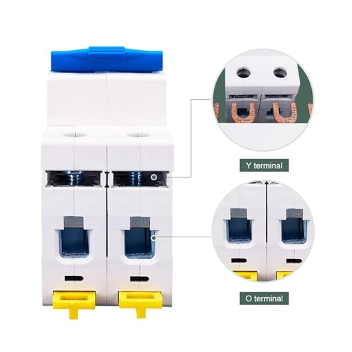 Disjoncteur miniature 1P 2P DC 500V 40A pour armoire électrique de courant continu - 3
