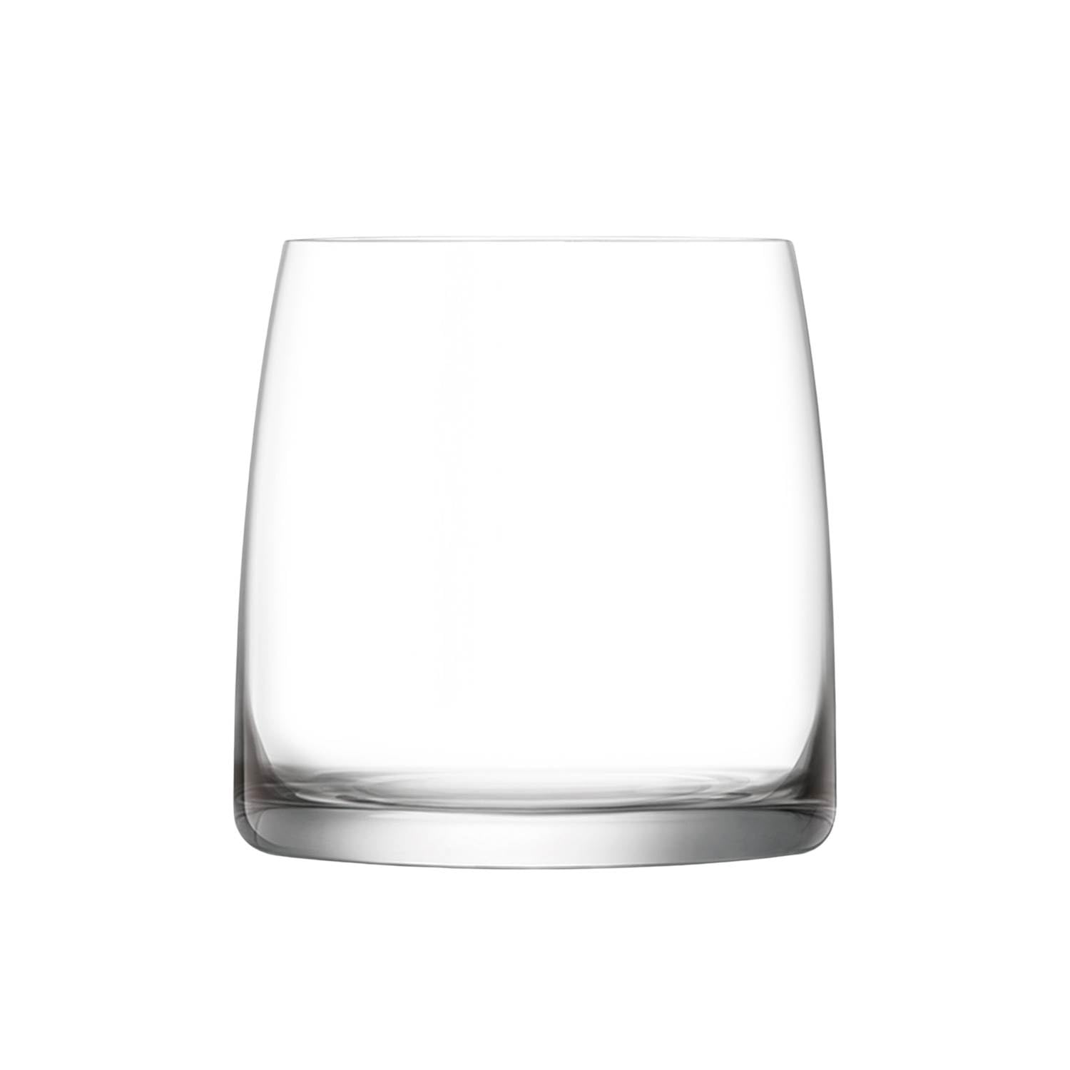 SERENE ROCK GLASS WHISKEY WHISKY LOW BALL OLD FASHIONED GLASS 285 ML SET OF 6