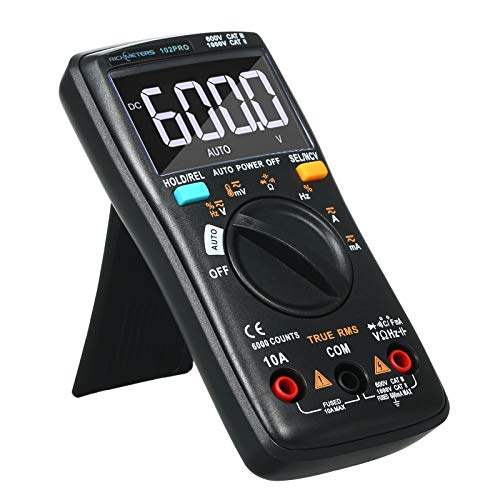 Homesen RM102Pro Multímetro Automático 6000 contagens Retroiluminação AC/DC Amperímetro Voltímetro D
