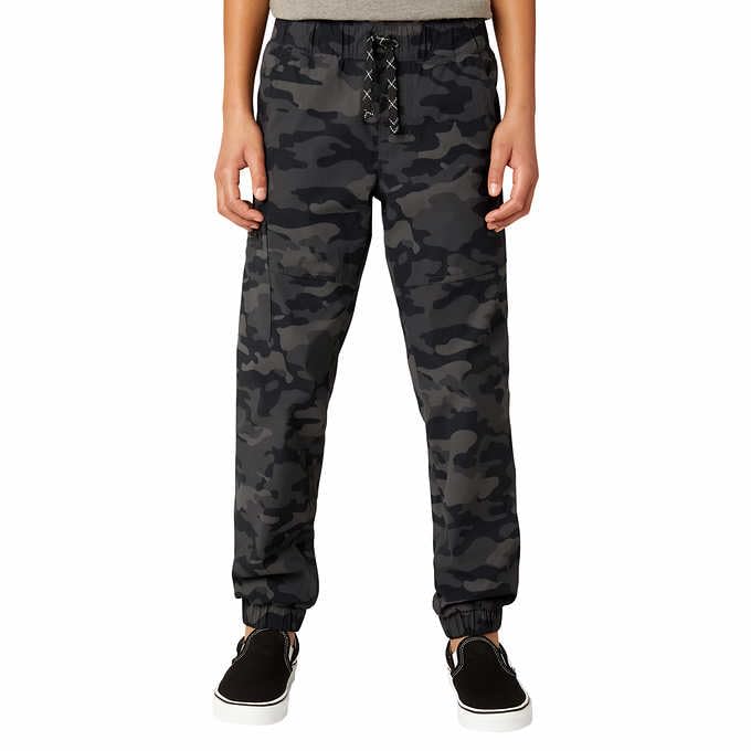 Weatherproof Vintage Youth Fleece Lined Jogger | Black Camo, Small (7/8)4