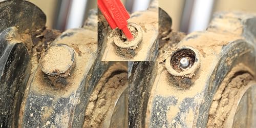 ZRKEY™ Grease Zerk Tool | Grease Zerk Cleaning Tool | Grease Fitting Cleaning Tool | Shrouded Grease Zerk Fitting Cleaning | Made in USA | Easy Equipment Maintenance - Image 4