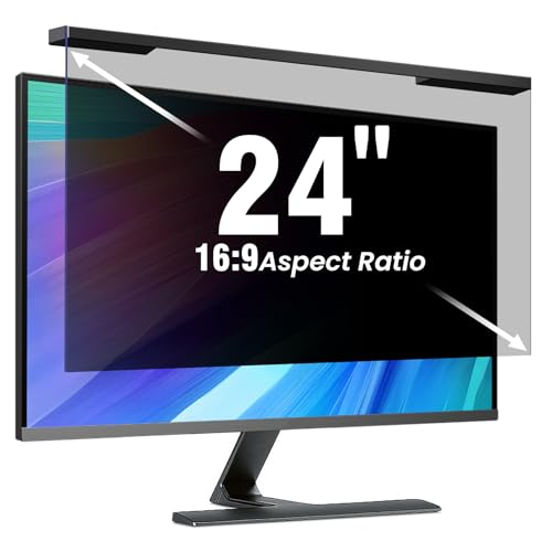 Hanging 24 Inch Computer Privacy Screen Filter