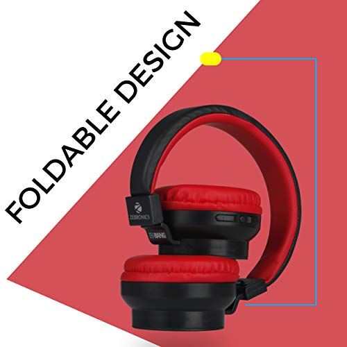 Zebronics-Zeb-Bang-Foldable-Wireless-BT-Headphone-Comes-with-40mm-Drivers-AUX-Connectivity-Call-Function-16Hrs-Playback-time-Supports-Voice-Assistant-Red