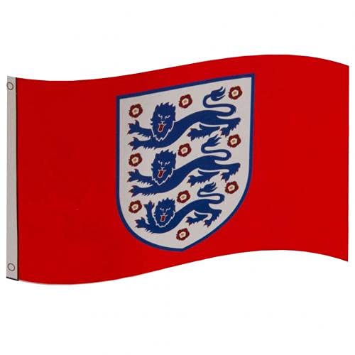 England FA Flag RD support England EURO 2020 Come On England !!! 3 Lions Official Merchandise
