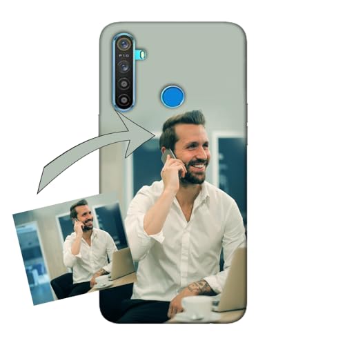 Image of Realme 5 Pro Customized Mobile Cover | Realme 5 Pro Customised Mobile Cover | Photo Print Mobile Cover for Realme 5 Pro | Photo Print Mobile Cover for Realme RMX1971 Clear