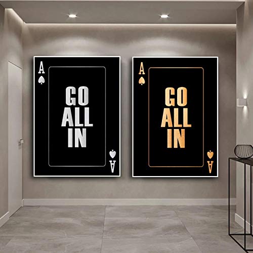 Impression sur toile go all in de qualité supérieure pour une décoration murale raffinée