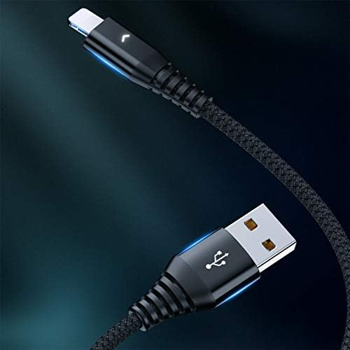 Miniatura 5 de IFLASH Cable de cargasincronización con LED, cable de datos de 6 pies de carga rápida y cargador de sincronización para iPhone XsXS MaxXRX  88 Plus7