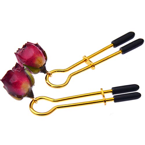 ARTIBETTER 1 par de Clipes de Mamilo Anéis de Mamilo Não Perfurantes Ajustáveis ??Braçadeiras de Mam