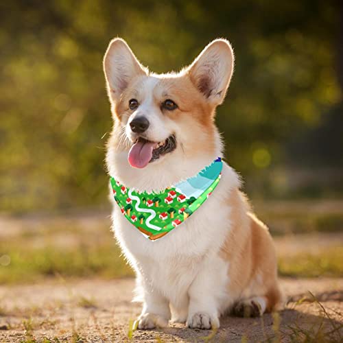 Hundehalstuch, Madeira, Karte, Mädchen, Jungen, Haustier-Lätzchen, Hundeschal, waschbar, Zubehör für kleine, mittelgroße und große Hunde, Welpen, Katzen, Haustiere, 2 Stück