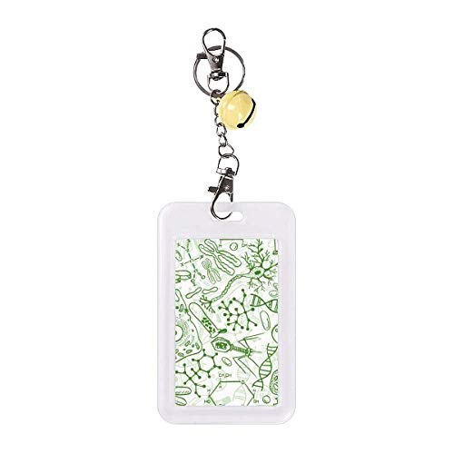 Microscope cells protecteur de badge jaune pour sécuriser vos cartes