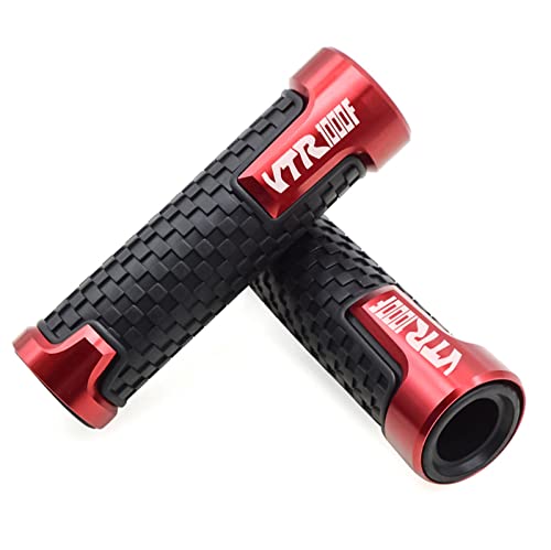 Poignée de guidon de moto rouge pour Honda VTR1000F Firestorm 1998-2004