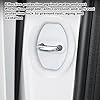 Trochate 4 Pack Car Silicone Door Latch Protective Cover,Shock Absorption Silicone Buffer Pad Anti Collision for Noise Dust Slam Damage Most Vehicles #2