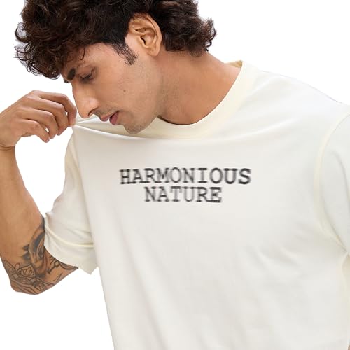 Image of Spykar Men's Comfort Fit Round Neck Half Sleeve Solid Casual T-Shirt