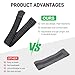 YIBEICO 2PCS Wheelchair Thigh Leg Strap, Wheelchair Strap Seat Belt Leg Support Strap for Elderly Dementia Paralysis Parkinson's (2)