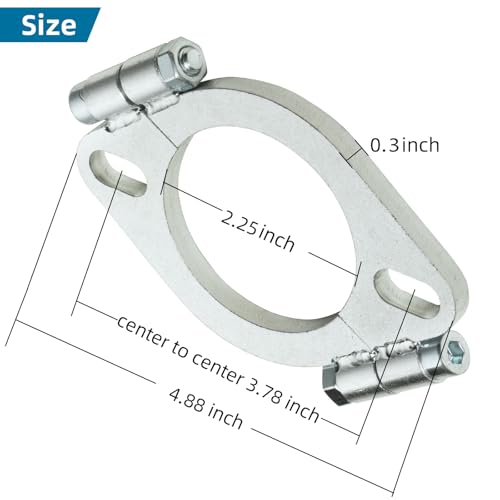 PALOZO 2-1/4 inch Split Flange Repair Kit, 2 Pack by PALOZO - Used condition - Image 2