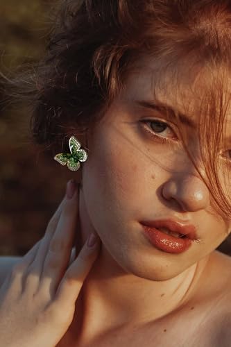Butterfly Earrings for Women Butterfly Stud Earrings Post Earrings Jewelry Birthday Christmas Gifts3