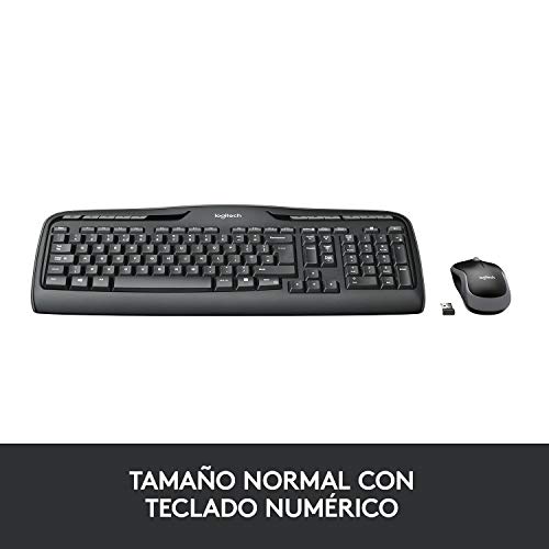 Teclado y Ratón Inalámbrico Logitech Combo MK330
