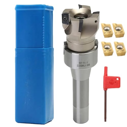SHOKHI R8 FMB22 Arbor 400R 50MM Face End Mill Shell Cutter +APMT1604 Inserts Cutter Kit Durable Tool Parts Accessories