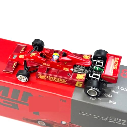 Modelo HTLNUZD 1/64 Lotus78#6 Gunnar Nilsson 1977 miniatura 3