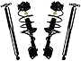 AutoShack CST1004061-KS47318 Front & Rear Complete Struts Coil Springs and Shock Absorbers Set 4 Replacement for 2005 2006 2007 Honda Odyssey 3.5L V6 FWD