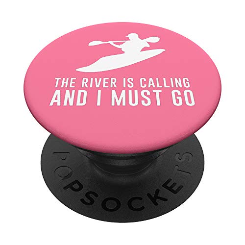 Whitewater Kayak the River is Calling, Pink