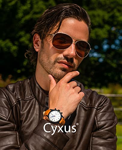 Cyxus Polarized Aviator Sunglasses For Men Women Classic Mirrored Lens Uv Protection, Gifts For Him Or Her #TOP2