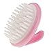 Produktbild Kopfhaut Massagebürste - Haare waschen Shampoo Bürste Bad Dusche Haarbürste für Kopfmassage - Silikon Haarbürste - Rosa