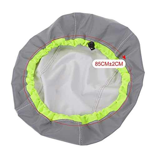 RNXRZANK 6X Bike Helmet Cover Waterproof Fully Reflective Universal Rainproof