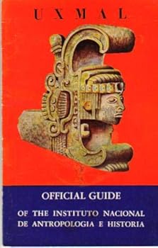 Paperback Uxmal: Official Guide Book
