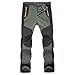 YiLianDa Pantalones de Trekking Softshell Pantalones Impermeables Resistente Pantalones de Escalada